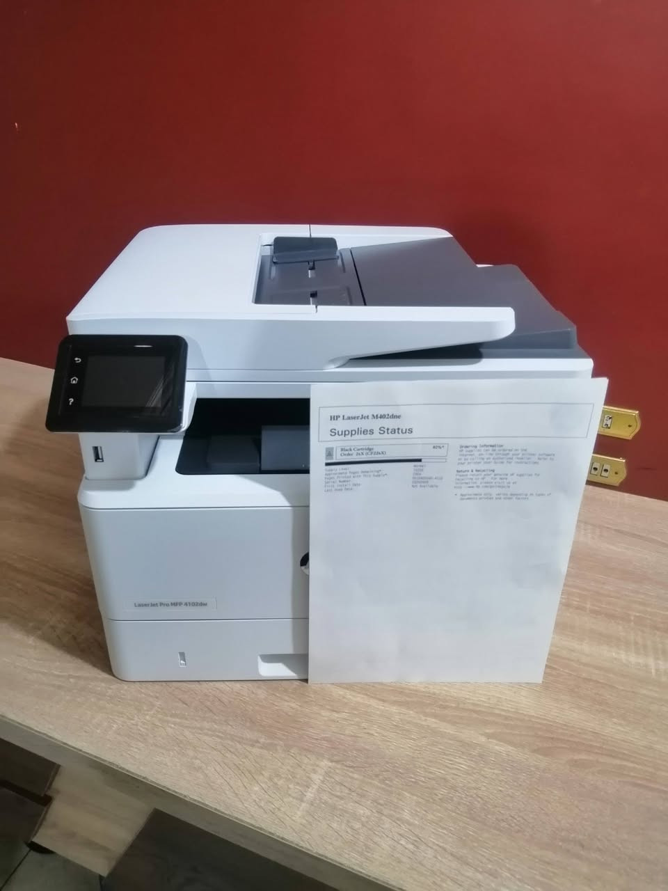 🚀 طابعة HP LaserJet Pro MFP 4102dw
الأداء اللي شركتك محتاجاه 🔥
✅ طباعة + تصوير + اسكانر في جهاز واحد
✅ سرعة طباعة تصل لـ 40 ورقة في الدقيقة
✅ دوبلكس أوتوماتيك للطباعة الوشين
✅ فيدر ADF أوتوماتيك يسع 50 ورقة
✅ اسكانر دوبلكس يسحب الوشين تلقائي
✅ واي فاي + شبكة + USB
✅ طباعة مباشرة من الموبايل
✅ شاشة لمس ملونة سهلة الاستخدام
✅ جودة طباعة عالية 1200×1200 dpi
✅ مناسبة للشغل الكثيف والشركات
✅ درج ورق كبير 250 ورقة + مدخل إضافي
✅ أول ورقة في ثواني لسرعة إنجاز أعلى
✅ أمان وحماية قوية للشبكات
💼 الحل المثالي للمكاتب والشركات اللي محتاجة سرعة – جودة – اعتمادية.


**إذا كنت صاحب هذا الإعلان وتريد حذفه لأي سبب، رجاءا أرسل رسالة إلى الدعم الفني**