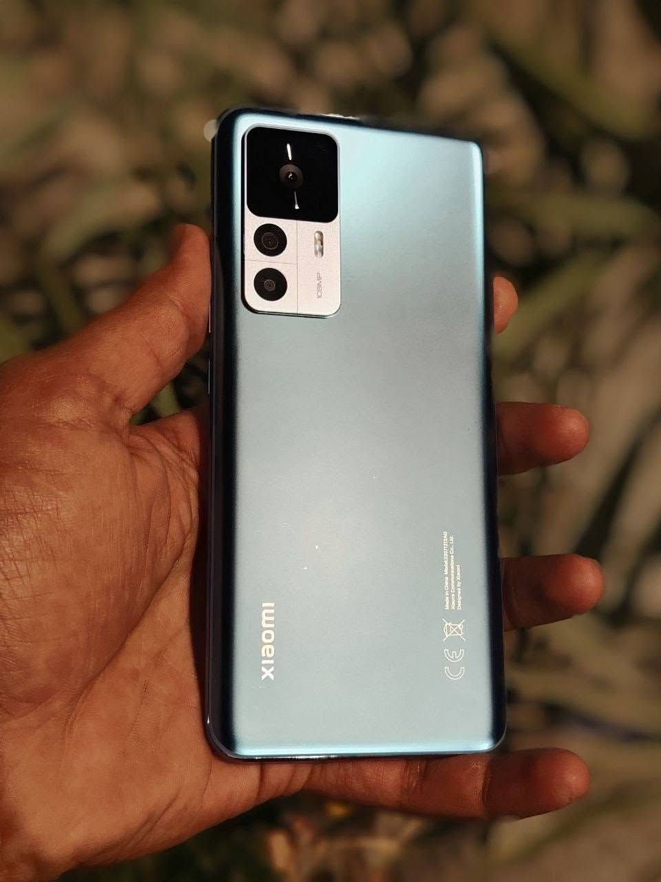 السلام عليكم ، 265 وبي مجال .
Xiaomi 12T
ذاكرة 256 برام 8+8 وكامره 108 ميگا بكسل .
معالج Dimensity 8100-Ultra يشغل 90 فريم ببجي .
شحن 120 واط يشحن من صفر ل100 ب20 دقيقه .
ملحقاته شاحن وكفر فقط .
للتواصل خاص او ع الرقم *********** بي واتساب .
