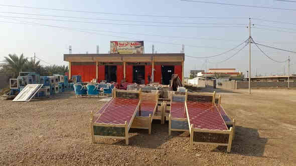 السلام عليكم 👋👋 
وفرنالكم جرابي نفر واحد 
خشب موديل دوشمة جديد
بألوان جميلة وشغل جيد
وبأسعار مناسبة 💵💵 
العنوان واسط قضاء الصويرة مقابل محطة رضا الصالح الثانية قرب مطعم هنداس طريق بغداد صويرة بالسايد إلي رايح عالصويرة 
للاستفسار الاتصال على الرقم التالي 
***********
