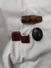 عقيق يماني • حجر التبت • ياقوت افريقي