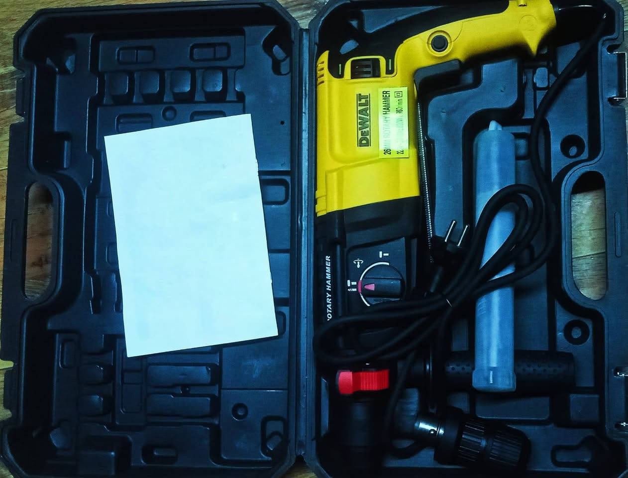 دريل تسقيب وتفليش دي والت جديد للبيع الجاد يراسلني


**إذا كنت صاحب هذا الإعلان وتريد حذفه لأي سبب، رجاءا أرسل رسالة إلى الدعم الفني**