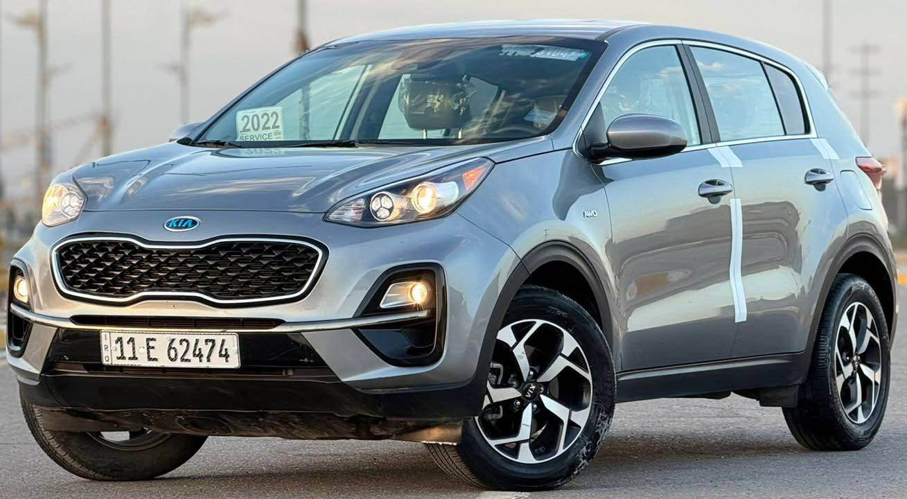 #كيا_سبورتج
موديل 2022
وارد امريكي 
تبديل جاملغ 
نفس اللون 
-شاشة كبيرة
-كامرة بلادية
-داخل بيجي
-فور ويل
-انظمة قيادة متعددة
-قطعتين تبريد 
-مكينة 2400
-ويل كروم
السيارة جديدة جداً
ماشية 37 الف فقط
للاستفسار اكثر اتصل على الرقم 
*********** - whats app ✅ الصويرة, واسط
