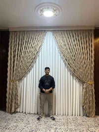 ستائر نور الهدى • أقمشة تركية • تركيب وتوصيل