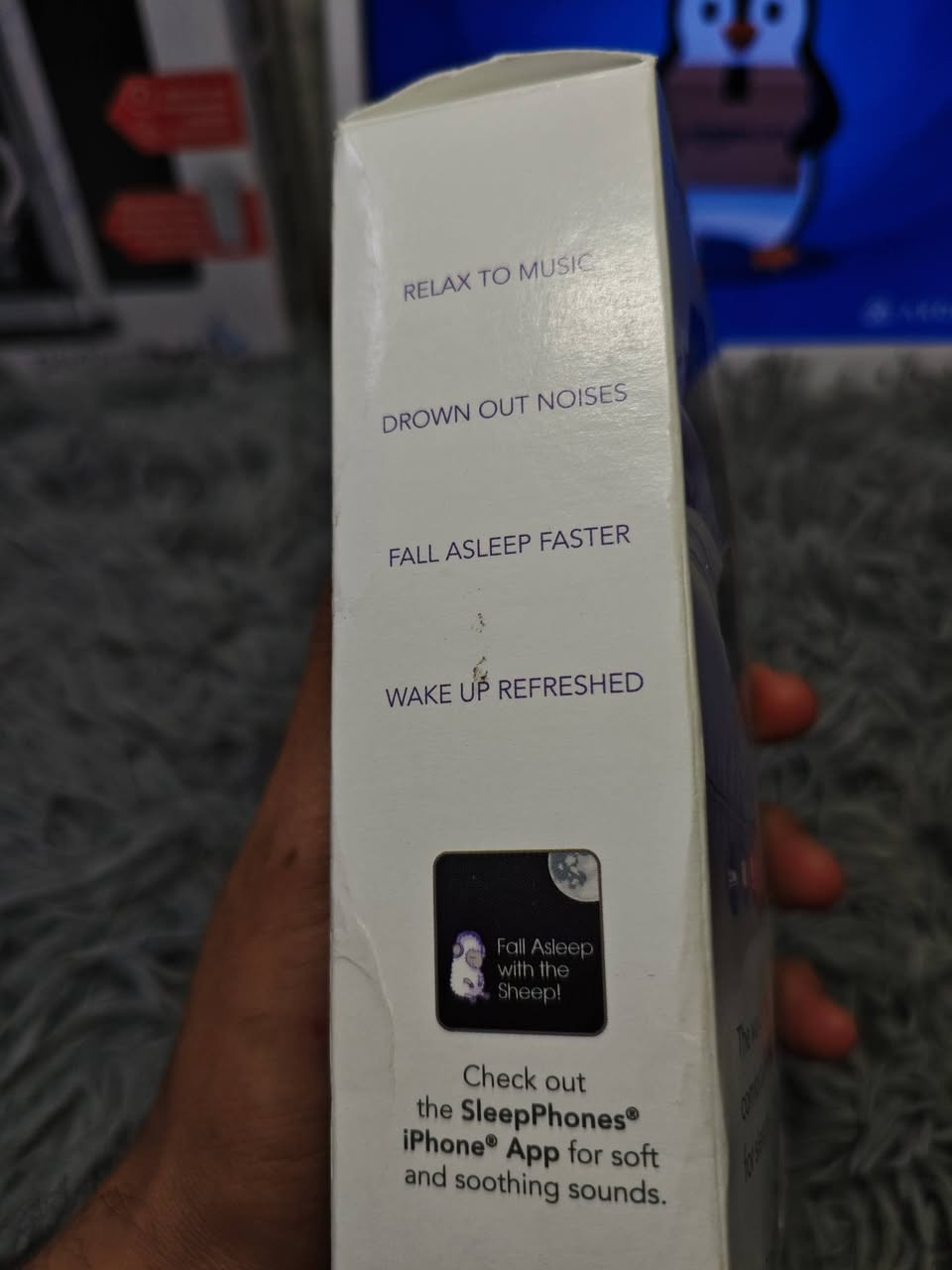 غطاء نوم مع سماعات 
5 الاف


**إذا كنت صاحب هذا الإعلان وتريد حذفه لأي سبب، رجاءا أرسل رسالة إلى الدعم الفني**