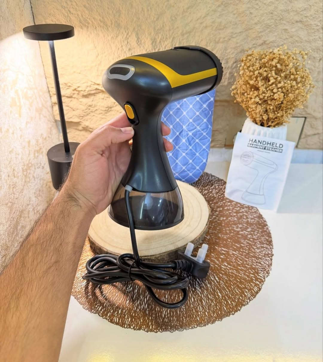 مكواة بخار للملابس كهربائية
مكواة بخار تعمل بالطاقة الكهربائية (1500) واط
مكواة بخار ثنائية الجهد (120/240) ڤولت
مكواة بخار قوية للملابس سهلة الحمل بسهولة يمكن استخدامها بشكل أفقي ورأسي
سخين سريع (1.72) رطل مصمم لقوة عالية وليس خفيفا السعة (300) مل شديد الحرارة يسخن حتى (302) درجة فهرنهايت في (20) ثانية يوفر بخار مستمر بمعدل (20) غ/دقيقة لإزالة التجاعيد من الصوف والكتان والأقمشة الرقيقة
نقنية مانعة للانسكاب بزاوية (360) درجة أمان ذكي أثناء السفر وسهل الخزن تحتوي على رأس فرشاة تنظيف مع كف يدوي جديد بالباكيت مع كافة الملحقات
للتفاصيل اكثر داخل الموقع الرسمي
السعر ٢٥ الف
ملاحظة نوصيل توصيل داخل القاسم الف دينار
محافظات ٦ الاف.✨


**إذا كنت صاحب هذا الإعلان وتريد حذفه لأي سبب، رجاءا أرسل رسالة إلى الدعم الفني**