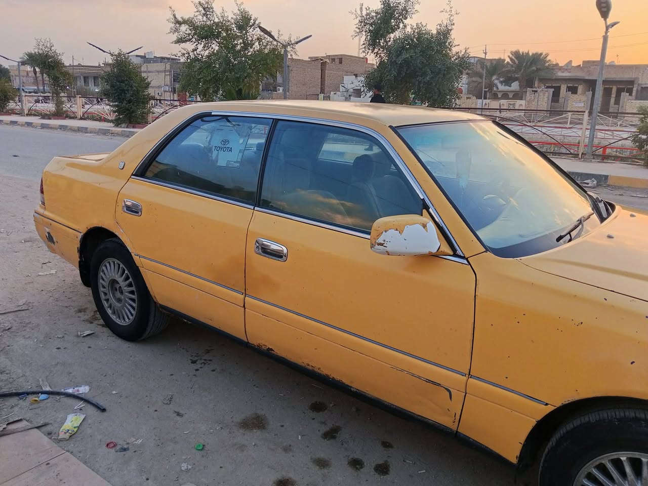 راس الثور موديل 2000 سياره جاهز تخم تاير تبريد مكفولة من ضربة القوية من الكصه  وكالة عامه السعر 55 وبيها مجال ***********
