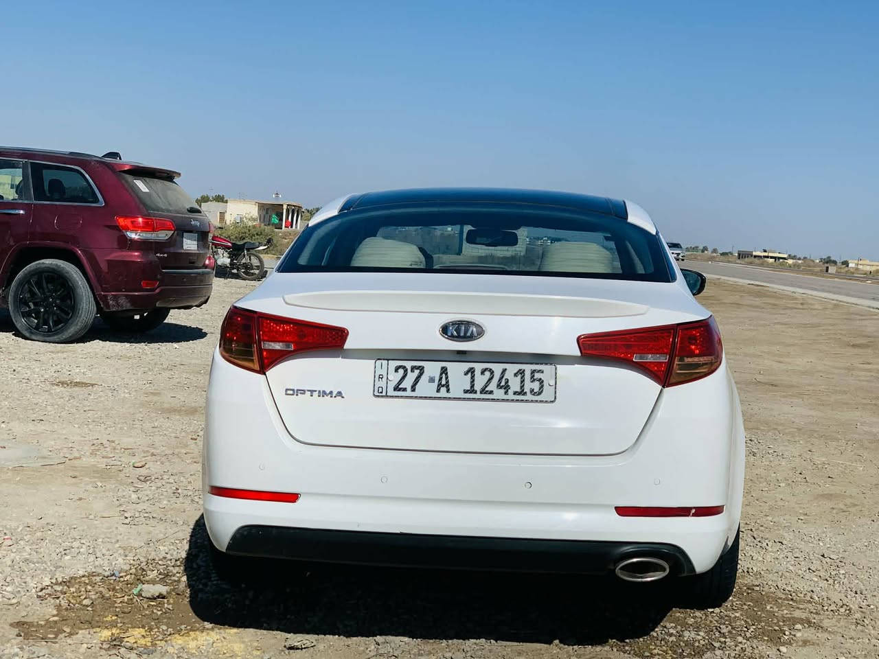كيا اوبتيما 13 رقم ذي قار تحويل سنويه وارد خليجي مكفوله من الضربه وتبديل وصبغ محرك 2400 مواصفات فول واحد على واحد مراوس وبيع حسب القناعه السعر 133 غير متواجد عالفيس استفسار عل رقم ***********
