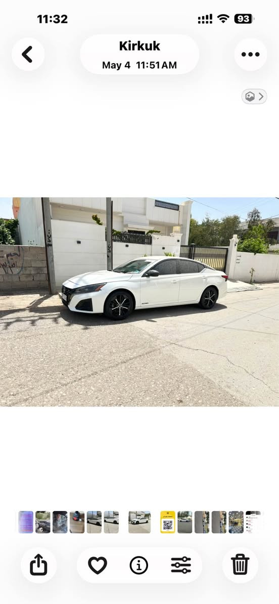 نيسان التيما موديل 2024مواصفات SR ماشي 66000كم رقم اربيل قطعه وحده مبدل جاملغ سكن رقم صانصي موجود بصوره مكان سيارا كركوك.
***********
*********** كركوك, العراق
