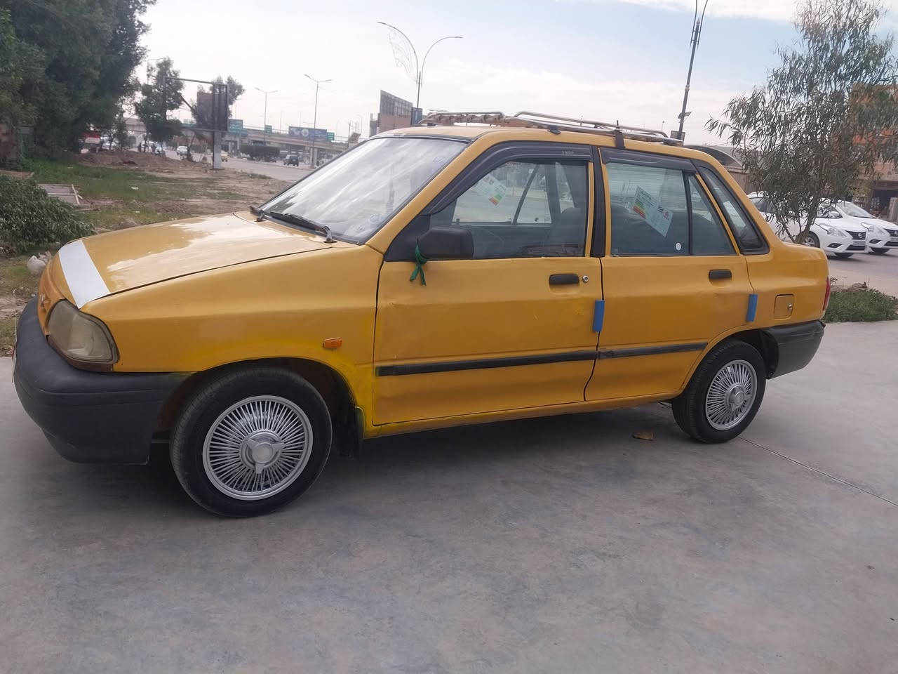 سايبا للبيع موديل ٢٠١١ جاهزه مكينه كير حداديه مصفره هيئه وغرمات رقم بغداد 
سعر ٢٢ وبيها مجال قليل مكاني الحله ***********
