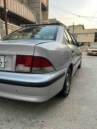 سمند ٢٠٠٩  السعر ٤٥ بيها مجال رقم بابل انكليزي سنويه جديده بسمي مكفوله...
