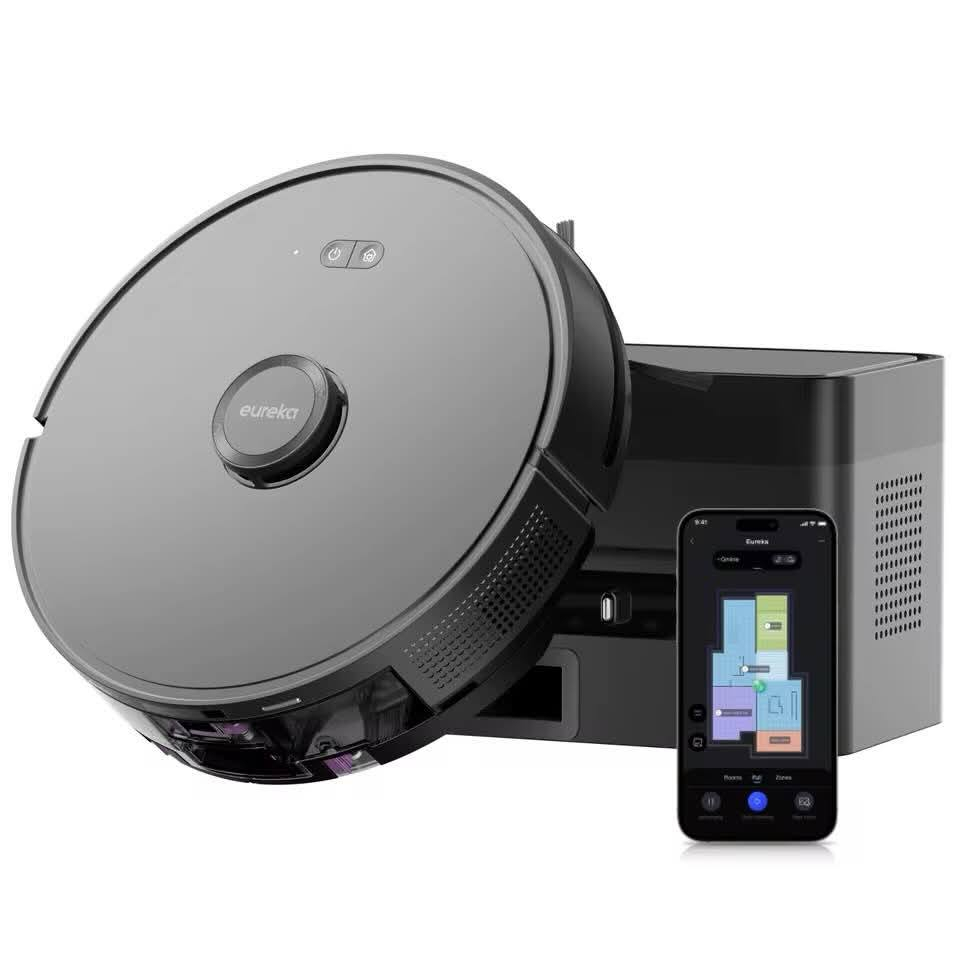 روبوت تنظيف Eureka E6 Plus
أهم المواصفات:

 • 🔹 قوة شفط: 5000Pa قوية لإزالة الغبار وشعر 

 

2×1: كنس + مسح أرضيات

🔹 ملاحة ذكية LiDAR: رسم خرائط وتنظيف دقيق

🔹 تفريغ ذاتي: يفرّغ الغبار تلقائيًا في القاعدة

🔹 تحكم ذكي: عبر التطبيق

🔹 تصميم نحيف: يصل أسفل الأثاث بسهول

جديد كبس شركة


**إذا كنت صاحب هذا الإعلان وتريد حذفه لأي سبب، رجاءا أرسل رسالة إلى الدعم الفني**