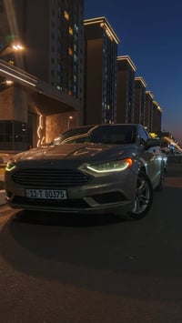 فورد فيوجن موديل 2018 محرك 2.5  مواصفات se معروفه كير ماوس  شاشه كار ب...