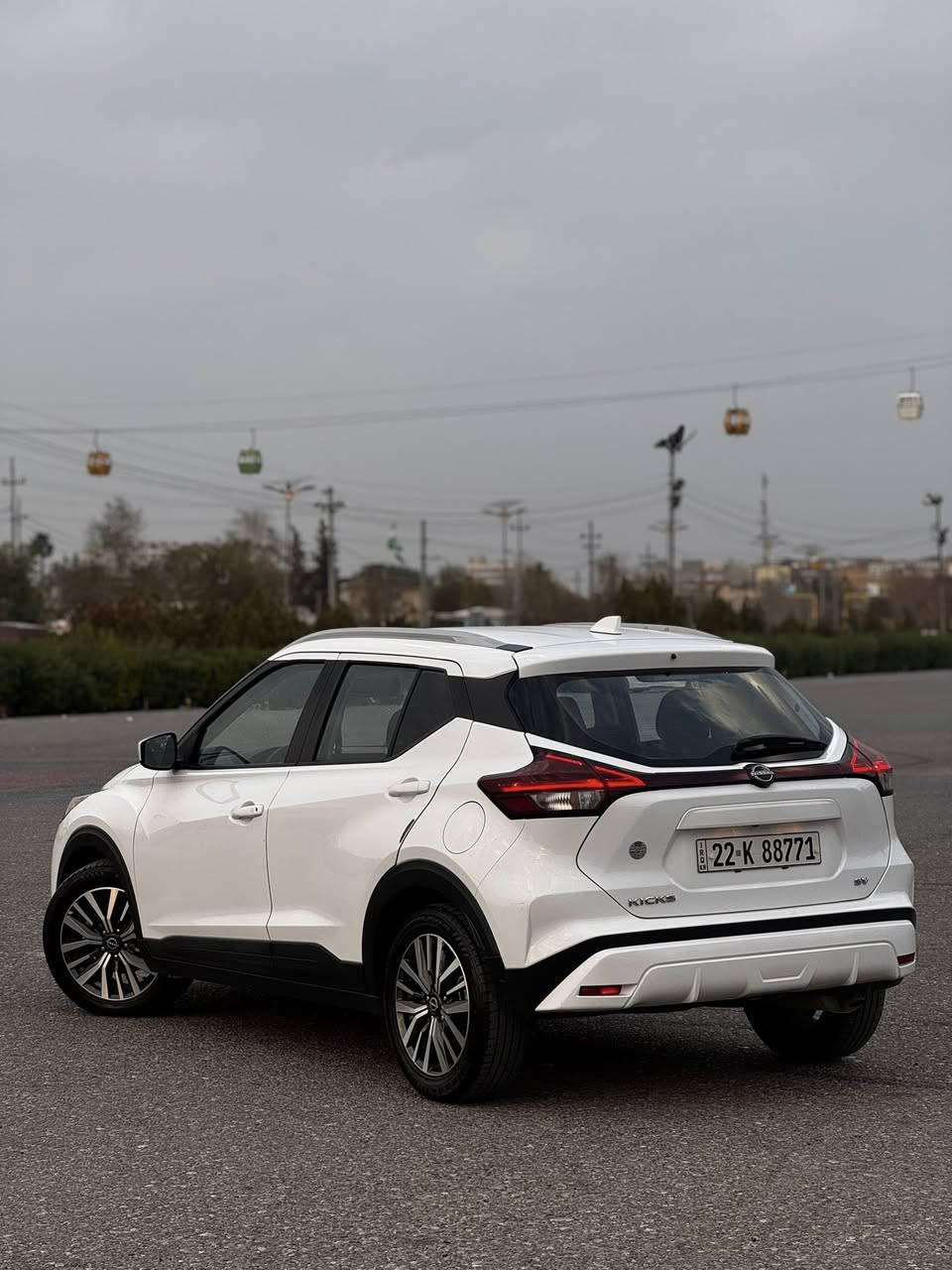 Kicks 2022 SV
بجم ورا كبس 
ماشية 49 الف مايل 
بس بيه بابين تبديل بلادي ويا شبر صبغ
ايرباك ستيرن طاك ويا بردة 
بدون مراوس بس بيع 
سعر 139 ورقة مجال بصيط 
مكان اربيل 
واتساب ***********
