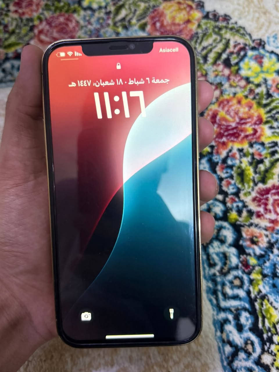 السلام عليكم
ايفون 12 برو ماكس للبيع
جهاز نظيف لون ذهبي ذاكرة 512
بطاريه خدمه امبدل شاشه اولد ما بي اي مشكله مكفول من كلشي اي عطل ما بي السعر 425
بغداد الحسينيه
***********
