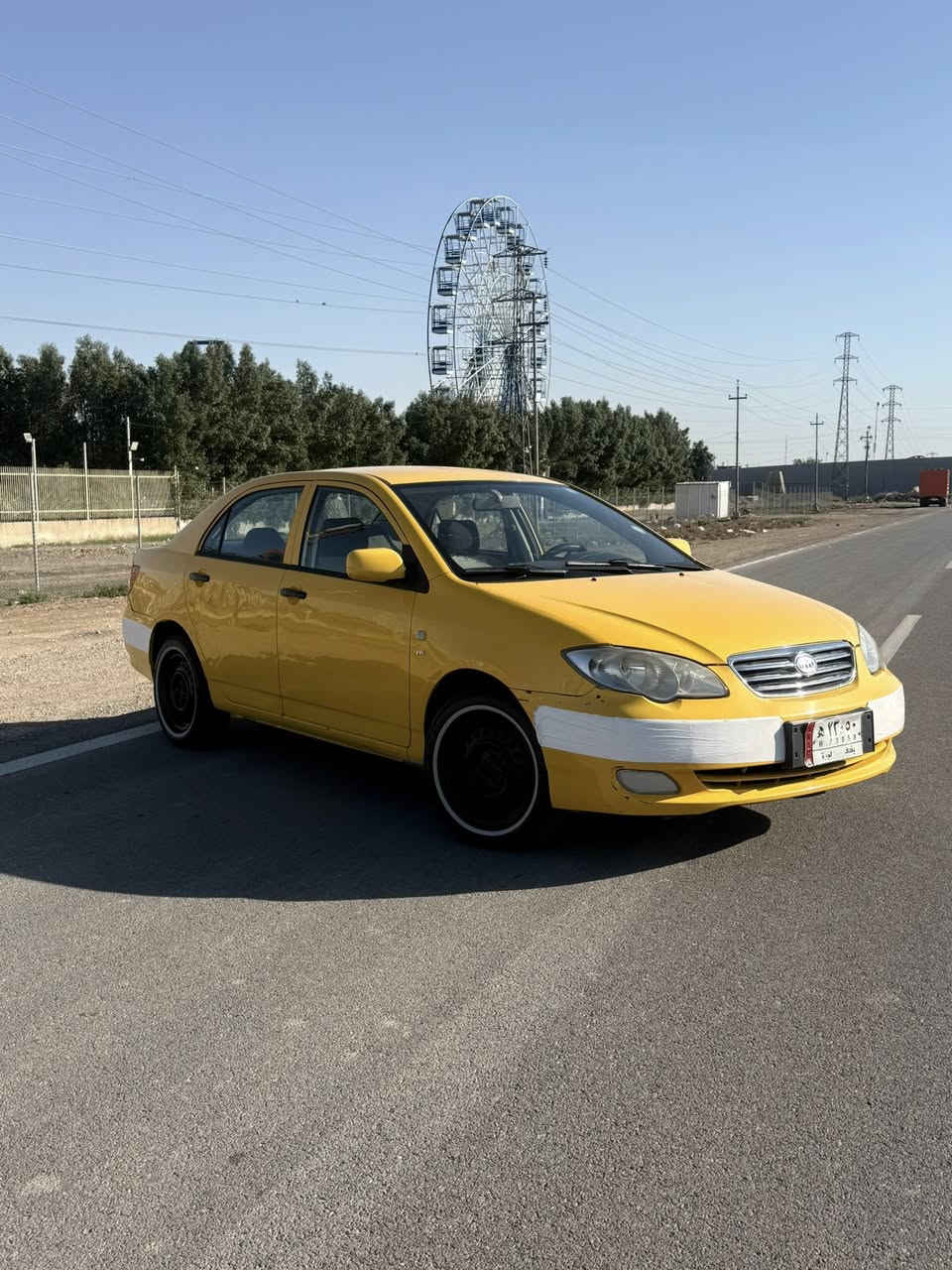 السلام عليكم بي وايدي F3 2019 استلام 2021 رقم بغداد تحويل ثاني يوم مكفوله كفاله عامه عامه كير ومكينه جدد بعدهن سياره جديده مامتعوبه حته تكسي ماشتغل بيه صدر امامي خلفي جديد تخم تاير جديد تبريد ثلاجه تتفئه كله شغاله سياره خير من الله جاهزه على اخر حبايه ماشيه 90 داخل اسود لمرغوب دوشمه جديده كير عادي مكاني بغداد سعر 75 
***********
