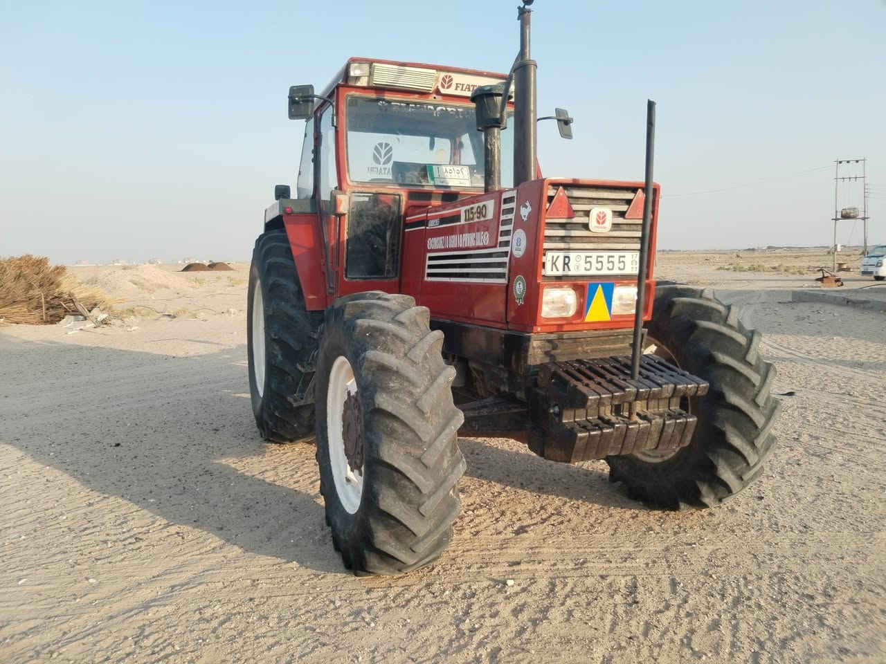 سلام عليكم
مكينه ( تركتر) فيات للبيع
شغاله كلشي شغال بيها
وياها فداني البير حجم ١٤
خرماشة وديجر
السعر ٥٠ وبي مجال
المكان البصرة سفوان
***********
