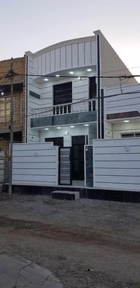 دار للبيع قرب القوس منطقة سور بغداد المساحة 100م سند 25 البناء رفت طاب...