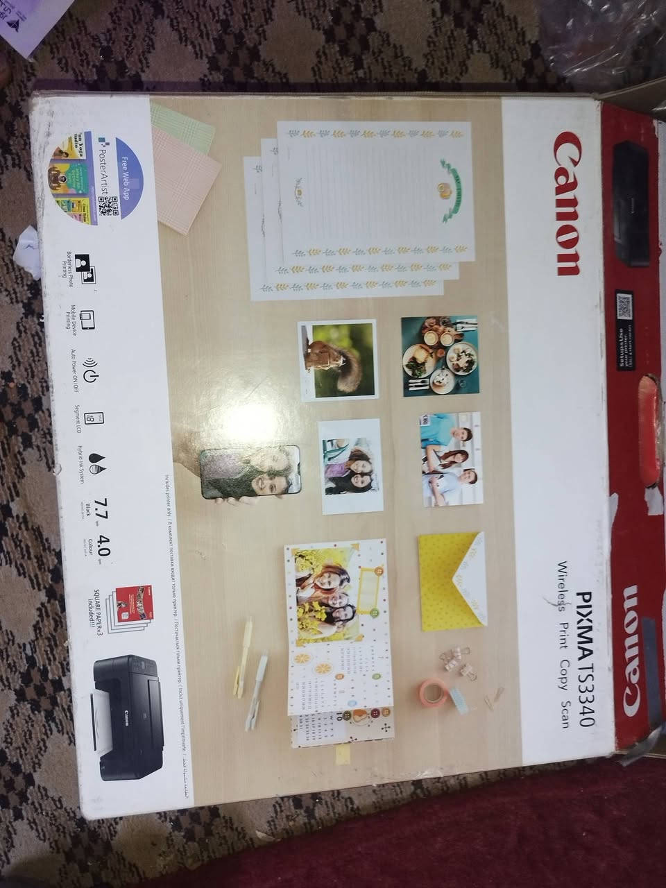 السلام عليكم طابعه للبيع او مراوس
شغاله 100٪ فقط كاترج الالوان جامد ابيعك شرط الشغل طابعه بس 75 نسخه كامله ملحقاتها واير حاسبه واير طاقه وقرص تعريف وكارتونتها هم  وتطبع واير لس ع التلفون هم 
مكاني البصره الزبير 
متواجد هنا وعندي واتساب ***********
السعر ( قيم واخذ ) الشراي يجي او مراوس شنو عندك من كهربائيات نزل وغراض كيس حاسبه هم نزل
