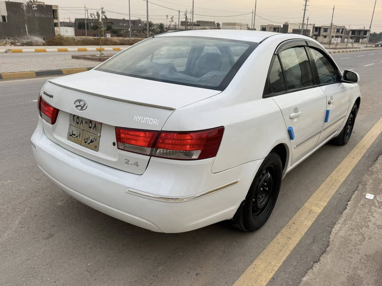 ياالله السلام عليكم 
سوناتا 2009صبخ حزام بدون اي دواخل تكسي خليج محرك   2400   سونار مرفق في المنشور 
السيارة جاهزة على داير ملم ابسم كردي تحويل او وكالة وعندي بيه وكالة 
  سعر (93)   
وبيه مجال قليل 
عنوان واسط الصويرة ***********
