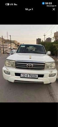 لاندكروزر موديل 2007 ماشيه 300 الف  السياره جداً نظيفه رقم بغداد الجدي...