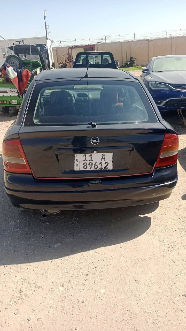 اوبل استرا موديل 2002
محرك 2000 كير اوتوماتيك سبورت 
تبريد ثلج كير محرك مكفول سياره بحاله جيدا 
53 مجال بسيط
***********
