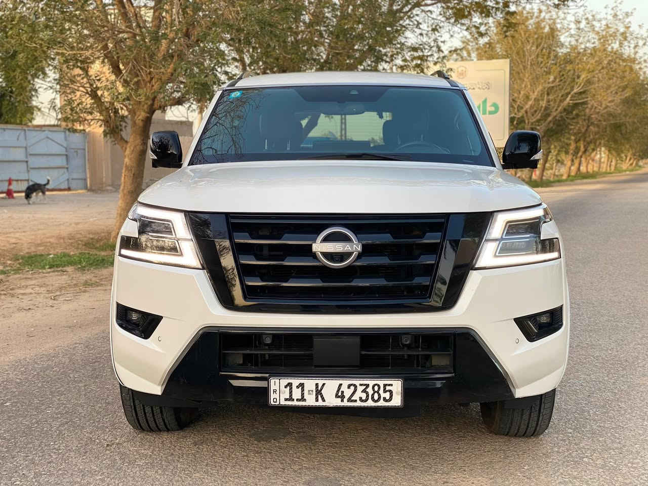 NISSAN ARMADA .  2023
وارد امريكي🇺🇸حادث بابين فقط بجم كبس 
مكينه V8 ✈️ سبورت فئة SL 
ماشيه 84 ميل
فور ويل 
4x4
فول مواصفات 
بصمه تشغل 🚙
تشغيل عن بعد 🚙
بصمه ابواب 🚙
خمس كامرات دواره 🚙
كشنات منفصله VIP 🚙
كشنات جلد تدفئه 🚙
كشنات تحكم كهربائي 🚙
سبعه 7️⃣ راكب 🚙
رادارات خلفي +امامي +جانبي 🚙
حساس خلفي ائمامي 🚙
تحكم ستيرن كهربائي 🚙
تدفئة بالاستيرن 🚙
رادار تنبيه بالاستيرن 🚙
تحكمات بالمري كهربائي 🚙
مري شفط 🚙
اشاير بالمري🚙
فتحت سقف 🚙
تحديد مسار 🚙
اربع 4️⃣ وضعيات قياده 🚙
قياده ذاتيه 🚙
كير خاص بالفور ويل 🚙
صندوق كهربائي 🚙
ويل كب كرومSL🚙
اوتو ستوب 🚙
هوك كهربائي 🚙
وبيها بعد هواي مواصفات 
رقم بغداد الدولي مشروع وطني 
السياره جدا جدا نضيفه ومابيها اي نقص 
السعر 370$ وبيها مجال 
مكان السياره كربلاء 
للاستفسار ***********
