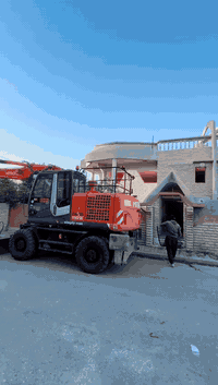 اللة وبركاته مستعدون لهدم الدور و البنايات المرتفعه وحفرالجفره وقطع ال...