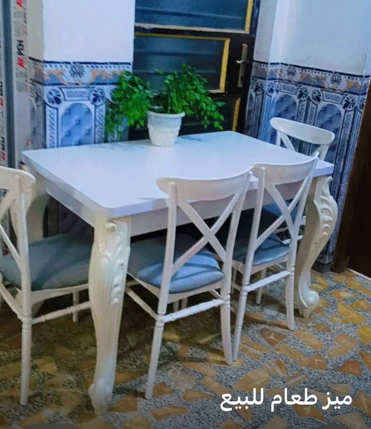 السلام عليكم تخم تركي ثقيل تكمه8مقاعد ميز طعام اخو جديد استخدام قليل بايسكل للبيع مكان بغداد الدورة *********** يوجد واتساب
