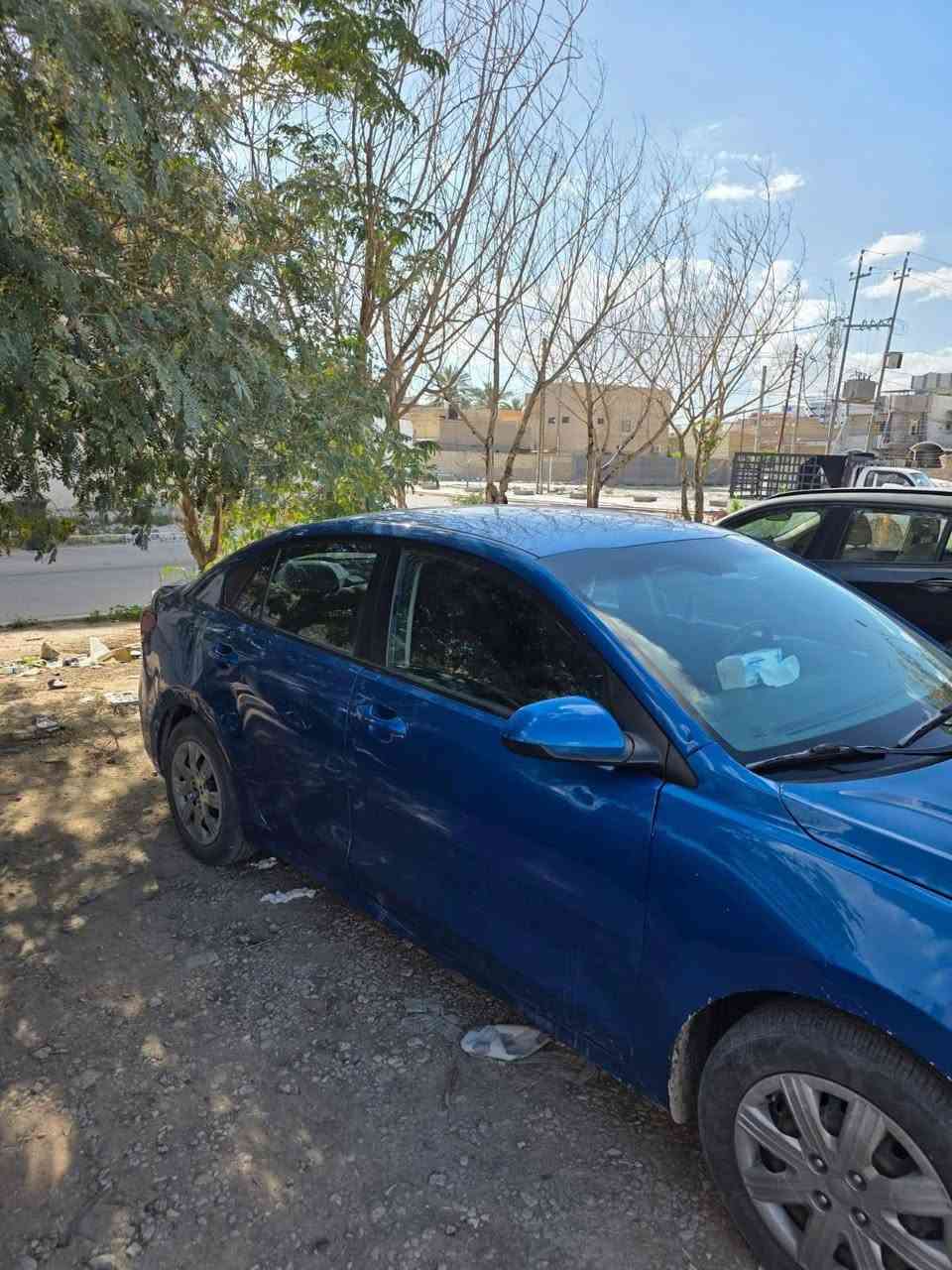 كيا ريو موديل ٢٣ معوقين رقم كربلاء 
حادثها خلفي قبق جنطه وجاملغ خلفي 
وبيه طخات بسيطه 
انطي بيها وكاله عامه سياره 
سعرها ٨٢ ورقه 
مكان سياره كربلاء 
***********
