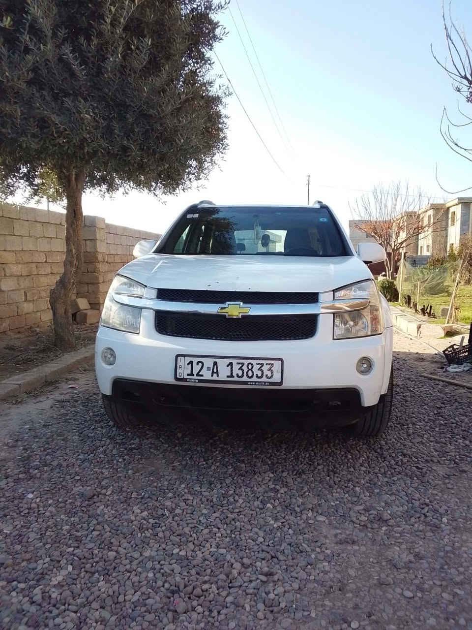 شوفرليت اكيونكس
موديل 2007
رقم نينوى دولي سنويه ،لغايه 2030 
السياره باسمي شرط التحويل و كابون بانزين 
كير ومحرك مال حاويه شرط محرك 6 /3400 
طخم تاير 
ضرر باب الخلفي جه السايق صبغ 
السعر 90 وبيها مجال 
رقم الهاتف ***********
