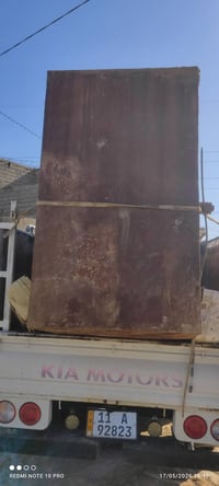 مقطور حديد تفصال ارتفا 2متر وعرض 1متر وطول 3 امتار بليت قوي مابيهه اي ...