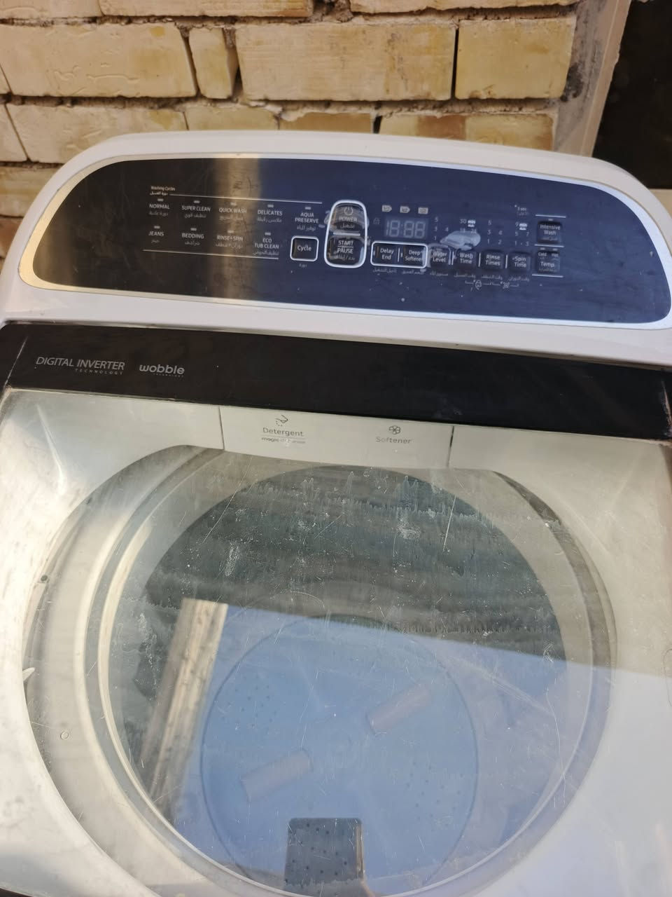 البيع غسالة سامسونك حجم 15 كيلو اوتوماتيك نضافة 90 سعر 250وبيه مجال العنوان بغداد التعاليم قرب جامع علي السجاد تواصل وات ساب ***********
