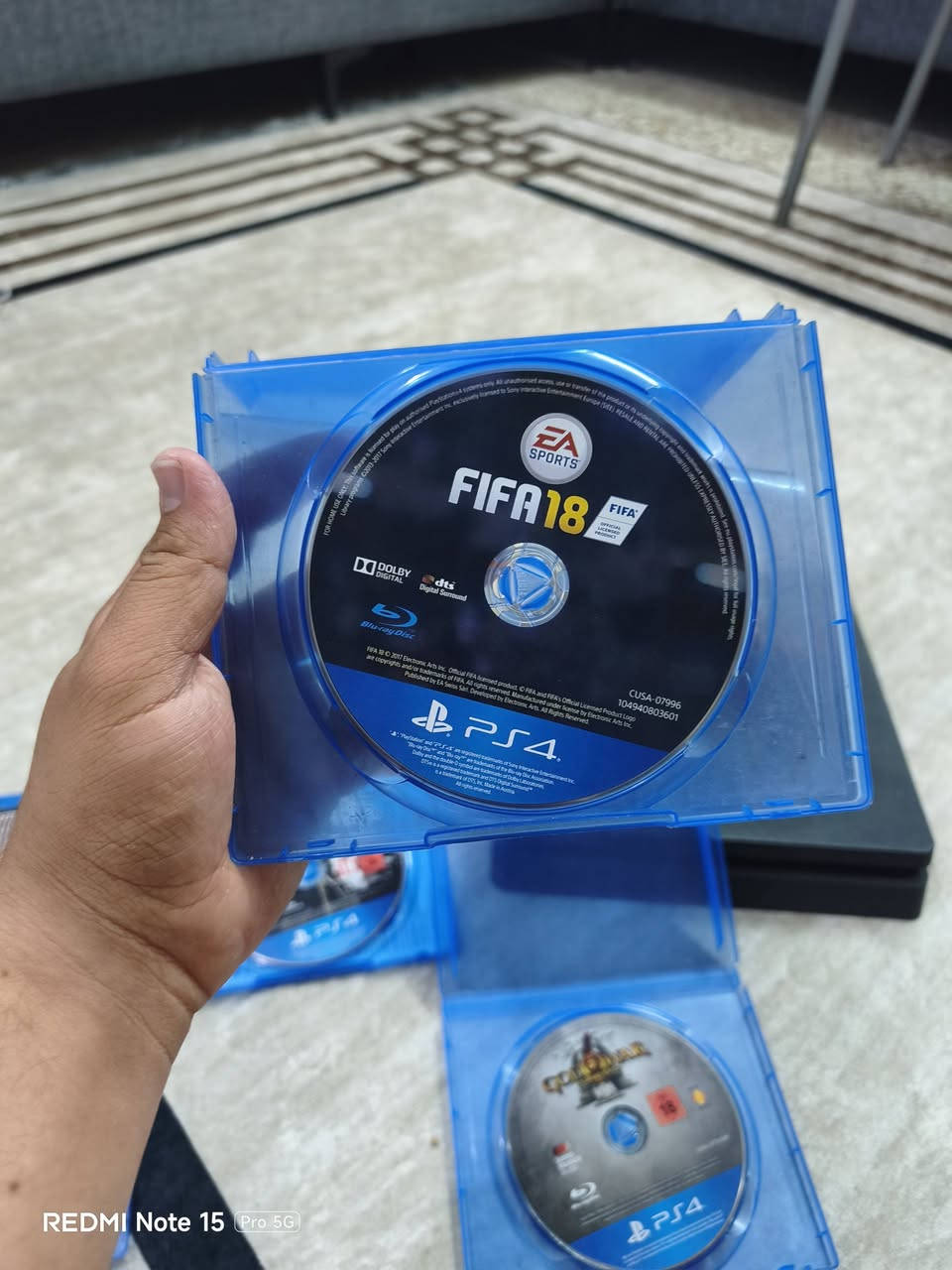 Ps4 سليم للبيع
السلام عليكم ورحمه الله بلي فور سليم للبيع ويا 4 اقراص اونلاين غير مهكر نظام 13.50
1-Rainbow Six Siege
2- god of war3
3- fifa 2018
4- Attack on titan
ويا يدة تجاريه شغالة الجهاز نظيف ومامفتوح ابد ومابي اي نقص مساحة 500گيگا 
السعر 240 وبي مجال بسيط أو مراوس وية اكس بوكس ون اس واحد تيرا فقط 
مكاني كركوك دوميز ماعندي توصيل
متواجد على الفيس 
***********
