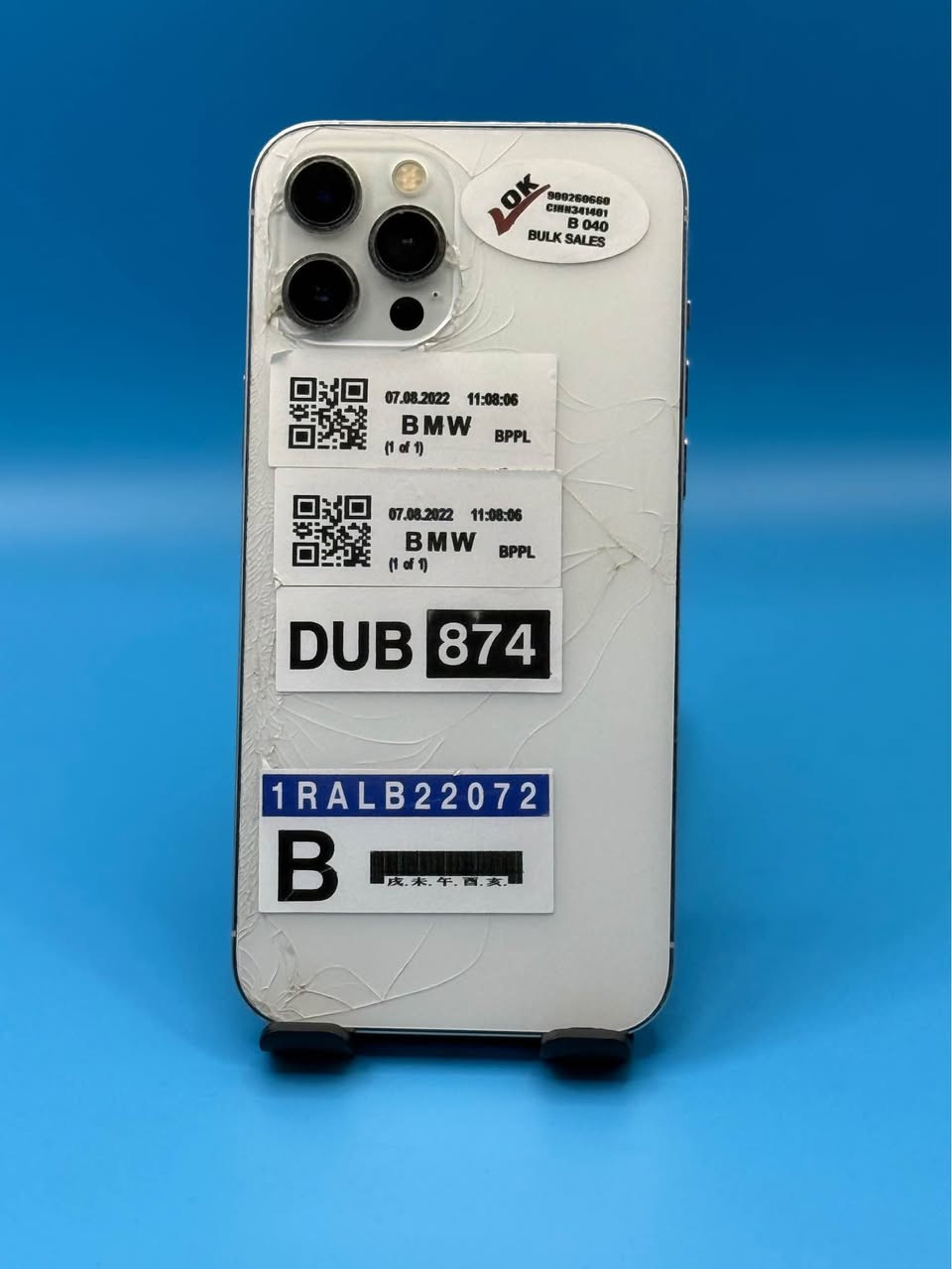 iPhone 12 Pro max
💾 128 GB
🔋80% 
⭐️⭐️

160$
تەنها شاشەی جار جار ئەیگرێ قوفلی بکەی و بیکەتەوە چاک ئەبێ زۆر بێ کێشەیە هەموو شتێکی بەشەرت

*********** السليمانية, العراق
