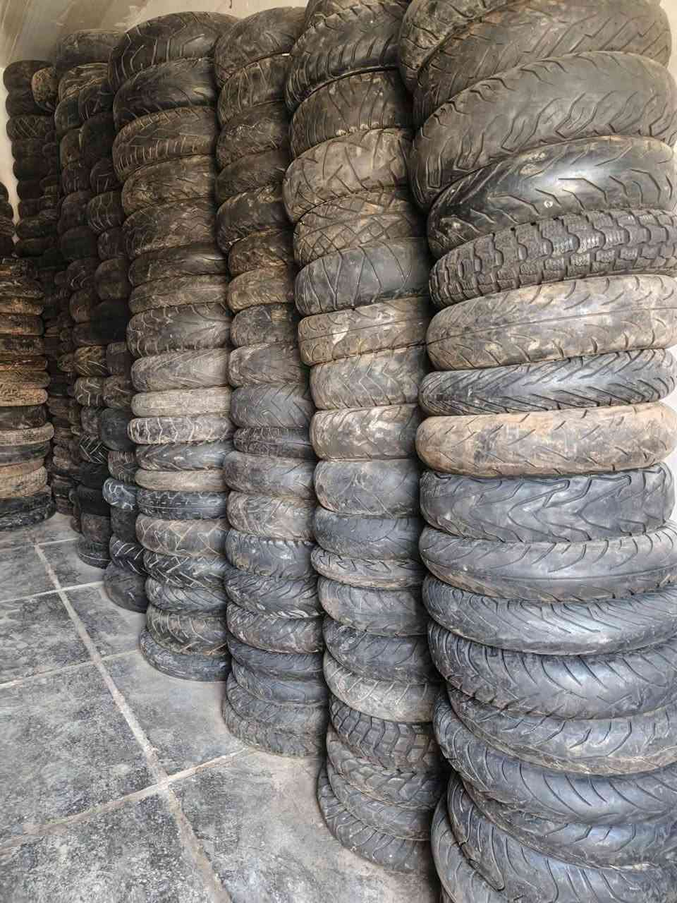 بغداد ***********
للبيع تايرات دراجات مشكل 600تاير 
ابيع كل العدد يعني شلع التاير ب4الف
