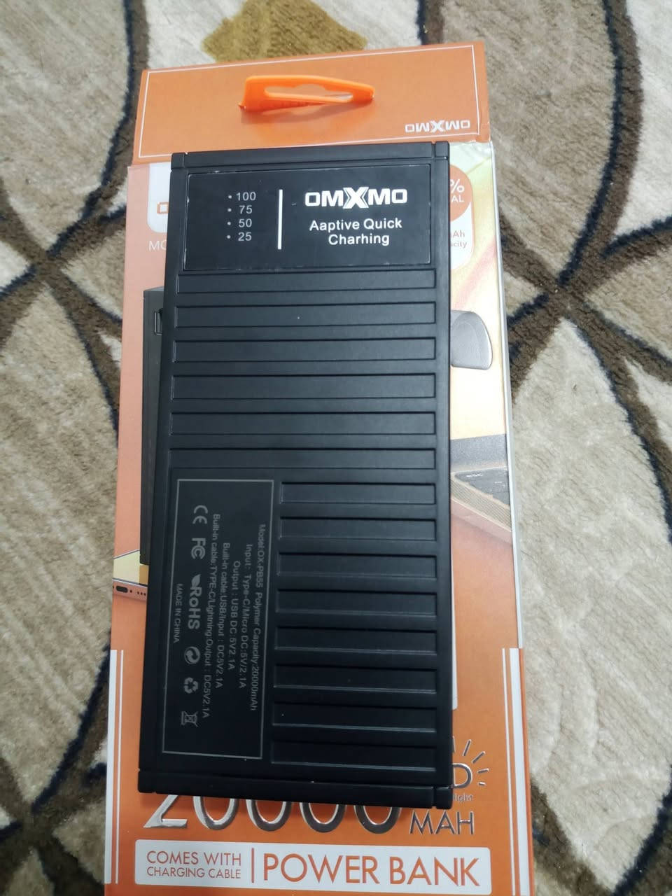 باور بنك يشحنلك التلفون 4 مرات اصلي وبيه كيبلات منه وبيه
ولد اضائه بيه


**إذا كنت صاحب هذا الإعلان وتريد حذفه لأي سبب، رجاءا أرسل رسالة إلى الدعم الفني**