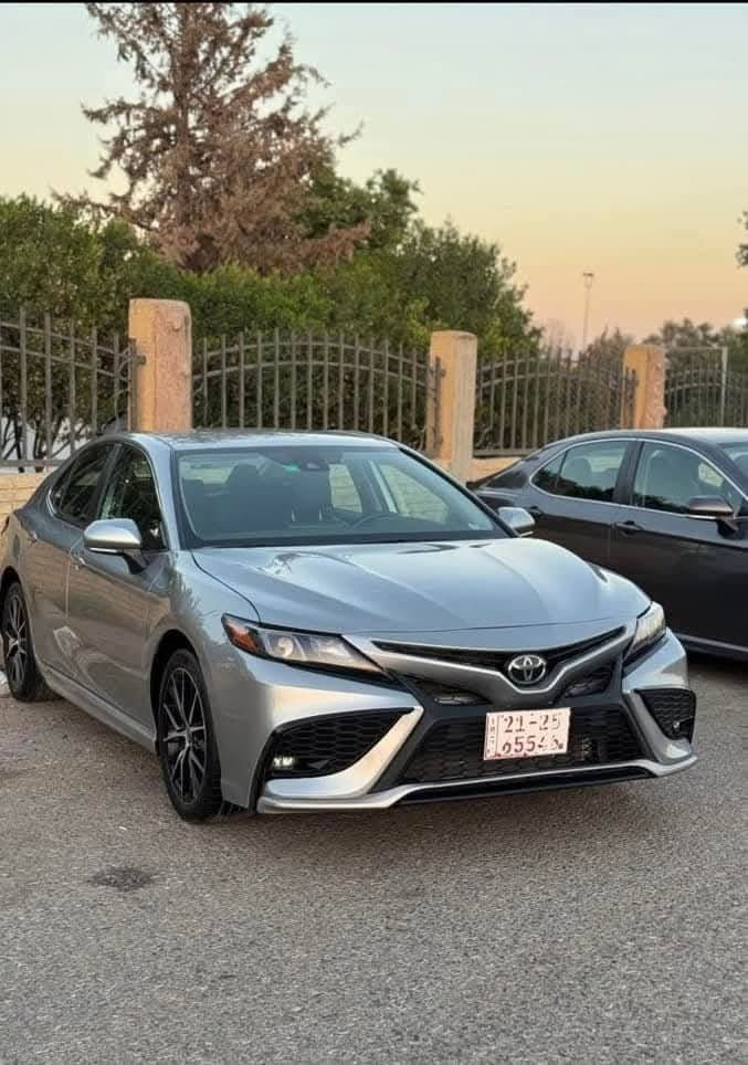 🚗 للبيع | Toyota Camry SE 2023 🇺🇸
🔹 موديل: 2023
🔹 الفئة: SE
🔹 اللون: سلفر
🔹 وارد أمريكي
🔹 الممشى:43 ألف ميل
🔹 رقم سليمانية وباسمي جاهزة للنقل

✅ السيارة بحالة ممتازة
✅ جميع الإيربكات سليمة ولم تنفتح
✅ حادث سابق (بونيد + جامبر مصبوغ) والشغل مرتب

المواصفات:
✔️ شاشة كبيرة
✔️ كاميرا خلفية
✔️ رادار أمامي
✔️ تحديد المسار (Lane Assist)
✔️ تحديد السرعة
✔️ شفات تبديل على الستيرن
✔️ 3 وضعيات قيادة
✔️ Sport / Eco / Normal
✔️ Auto Stop
✔️ مقاعد جلد كهربائية
✔️ رنكات SE سود أصلية
✔️ مواصفات عديدة أخرى

💰 السعر المطلوب:200$

للاستفسار واتساب
***********
