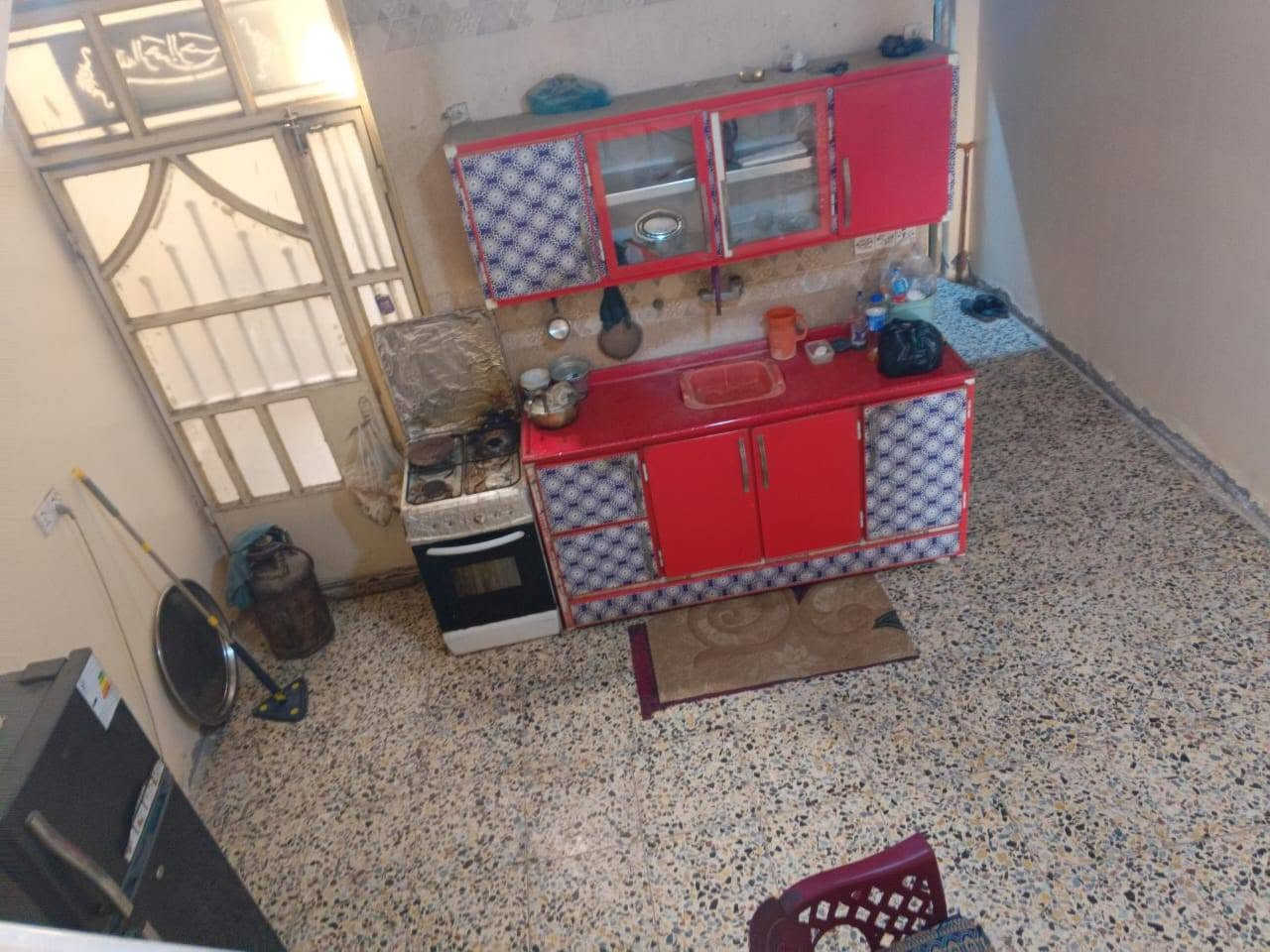 دار للبيع الواجه ه النزال٢٠  الدار ١٠٠ متر طابقين مثل ما موضح با الصور شارع ام البنين الملحق الزراعي ماء مجاري والتبليط جاي *********** سيد فلاح الياسري
