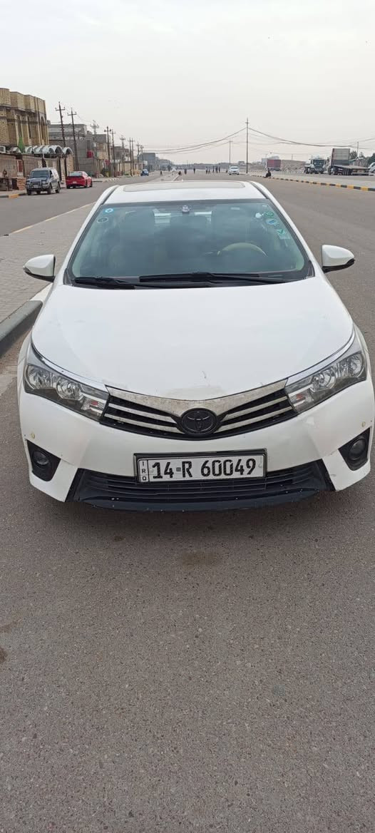 اسلام عليكم كورولا 2015 خليجي
رقم انجليزي بصرة تحويل مباشر سنوية لل 2029
فول مواصفات بصمة 
محرك 2000
كير + مكينة + تبريد كفالة 
بيها بارد دوسة ومصبوغه صندوق صبغ قليل وبنيد بيه ضربه مرجع على البارد وبيها تكحيل قليل 
السعر 135
غير متواجد على الفيس 
***********
العنوان البصرة
