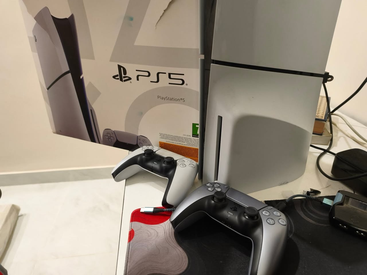 ps5 للبيع المكان الناصرية مركز
جديد استخدام 3 اشهر 
رايدة 600 قفل بدون مداهر 
للعلم الجديد اليوم ب 800
ملحقاته الكارتون والكيبلات وجويستكات 2 
+ حساب برميوم يخلص بشهر ال11


**إذا كنت صاحب هذا الإعلان وتريد حذفه لأي سبب، رجاءا أرسل رسالة إلى الدعم الفني**