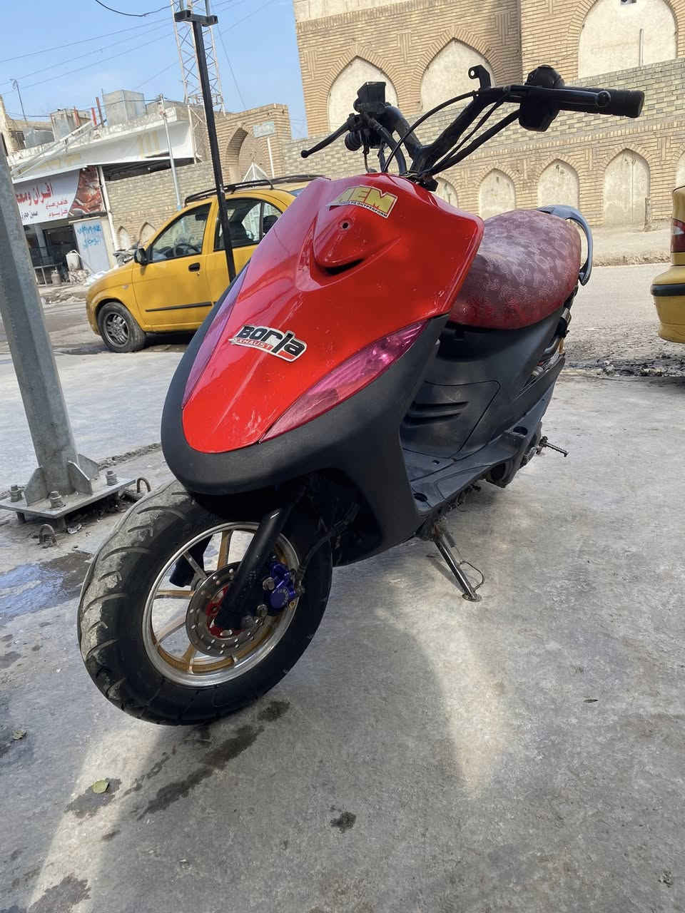 سلام عليكم ماكس مال لعب 55 دراجه صافيه وناعمه وحلوه مكاني شارع فلسطين ورا بانزين خانه المهندسين سعر 350 وبيها مجال❤️🔥 ***********
