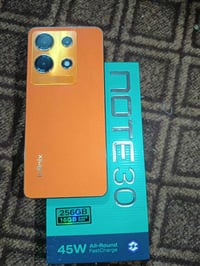 ✅انفنكس NOTE 30 👌ذاكره256 👌رام 16 🔋بطاريته5000 ❌يدعم شحن سريع  ❌لون مم...