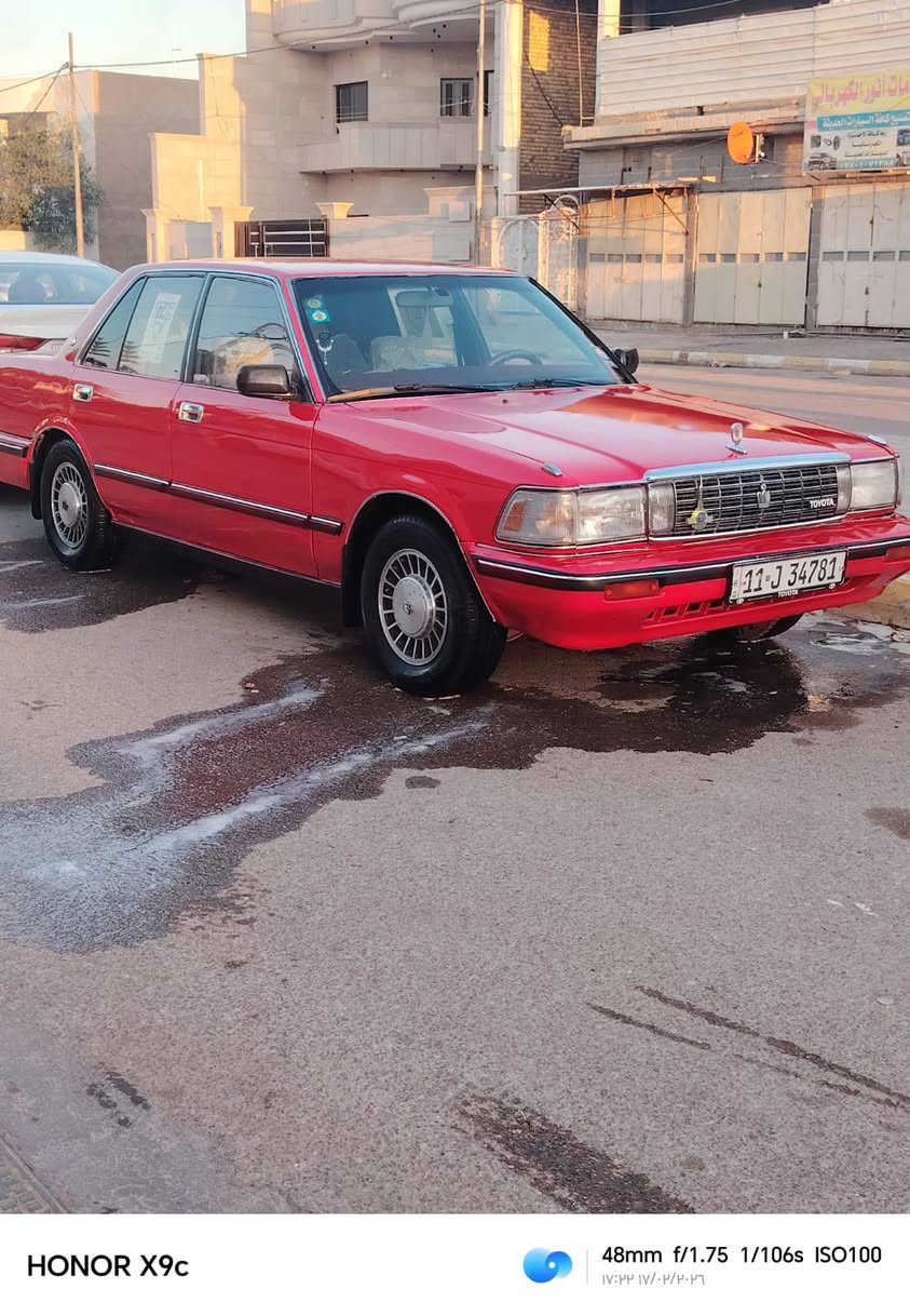 سلام عليكم سيدان يسره بلاد سياره  موديل 91مكفول كفاله عامه كير ومكينه 2500 لا تبخير ولا تنقيص فقط مصبوغ عام الجماليه فقط بدون ضربه مكفول من لكص ولعيب شرعي سياره جاهزه وخير من الله تخم تاير جدد صدر جدد حداديه جدد كهربائيات كله شغاله تبريد ثلج+ تدفه سياره بعد أحله من لصوره ترايك وين ميعجبك رقم بغداد انكليزي تحويل ثاني يوم مشروع وطني سنويه ل30 
سعر 73 وبي مجال قليل عنوان واسط رقم ***********
