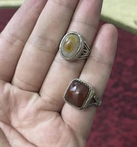 خاتم عقيق يماني • قياس ١٧ • قياس ٢٠