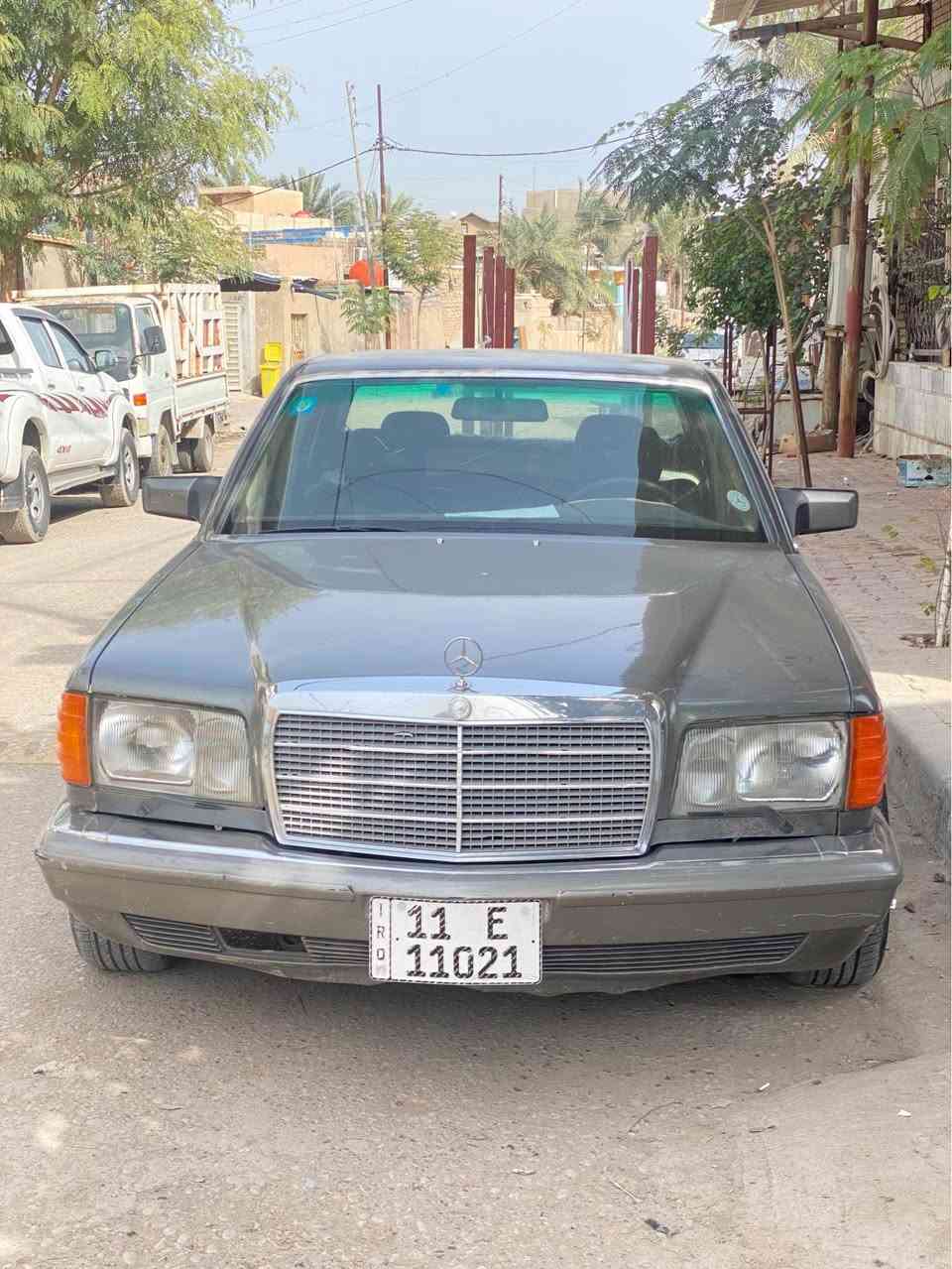 مارسدس جامبو موديل 1988 نصبه حلوه السياره محور مكينه 3000 ديلكو  بدايه بكن قليل كلش توني نافضه منضومه بانزين تخم تاير باتري جديد كشنات كصه قواعد دبل سليمه رقم بغداد بسمي سنويه لل30 مكان السياره البصره قضاء المدينه سعره60 وبيه مجال قليل *********** المدينة, البصرة
