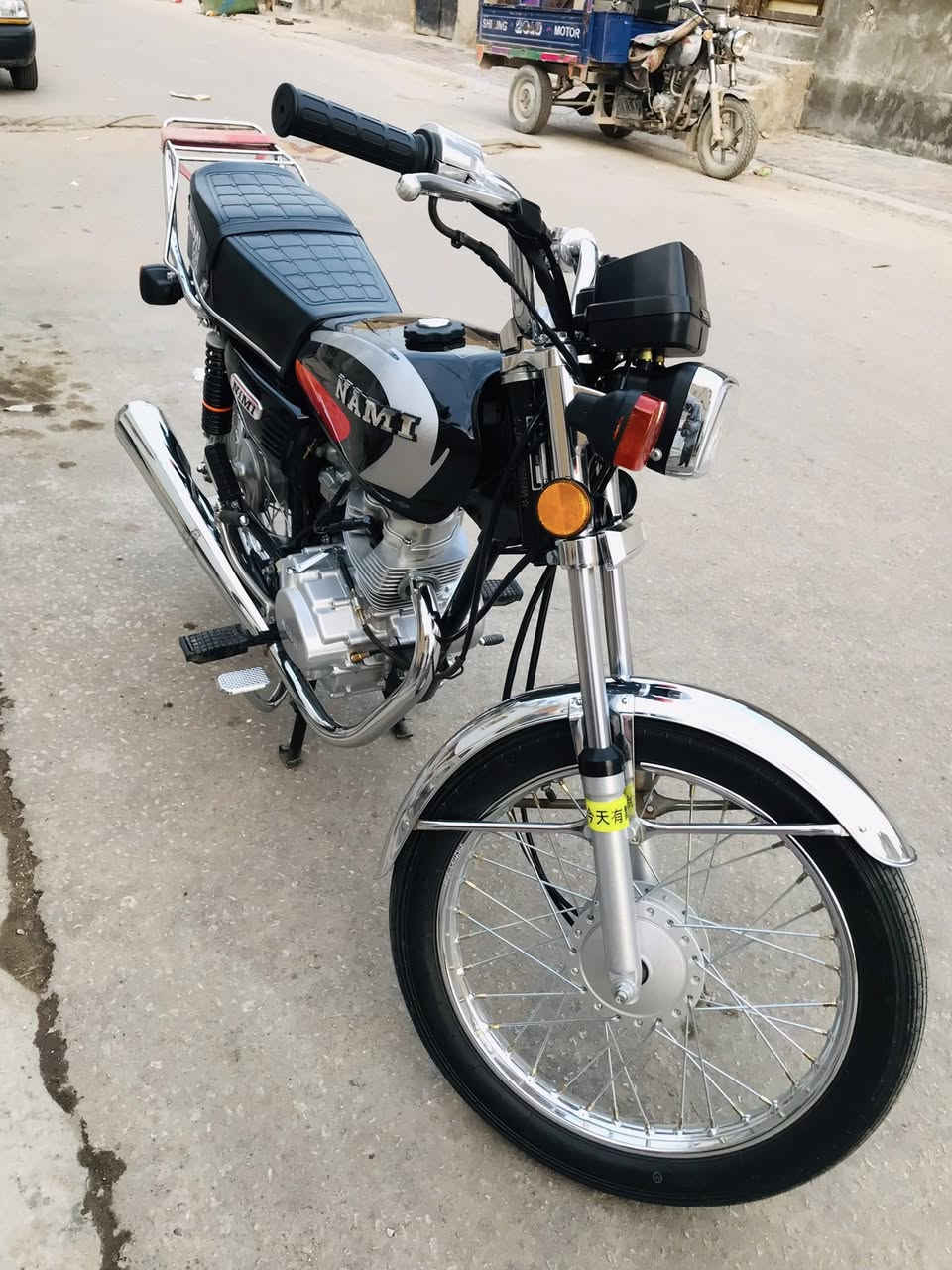 السلام عليكم دراجه ٤ كير للبيع نامه مديل ٢٠٢٦ اوراق زيتي سكنر قبل ٦ ايام طالعه من المعرض اي نقص مابيها السعر  الرقم لل استفسار *********** العنوان كربلاء🖤🔥700 ‏وبيها مجال￼
