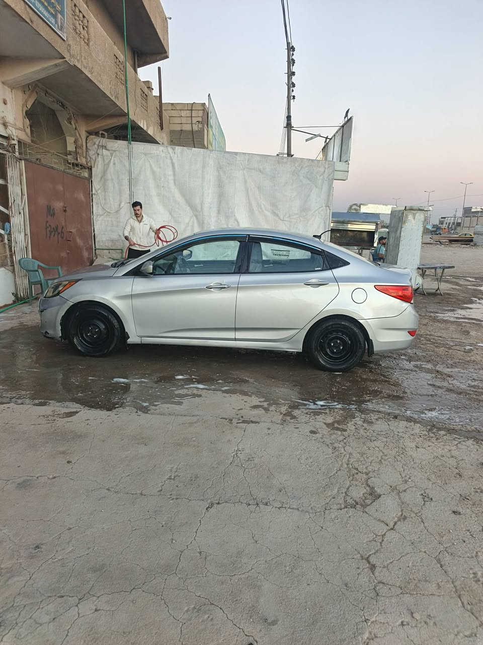 بيع سريع السعر ٨٠ وبيها مجال
السلام عليكم اخوان عندي اكسنت ٢٠١٣ للبيع وارد امريكي لون سلفر بيها جاملغ وبنيد مبدلات بدون دواخل وشبر بالجاملغ الثاني بي صبغ السونار بالمنشور 
مكينه ١٦٠٠ جي دي اي 
نواقص السياره (الحداديه الخلفيه + التبريد منقص غاز فقط) 
مكاني بغداد ابو غريب 
للاستفسار *********** او ***********
