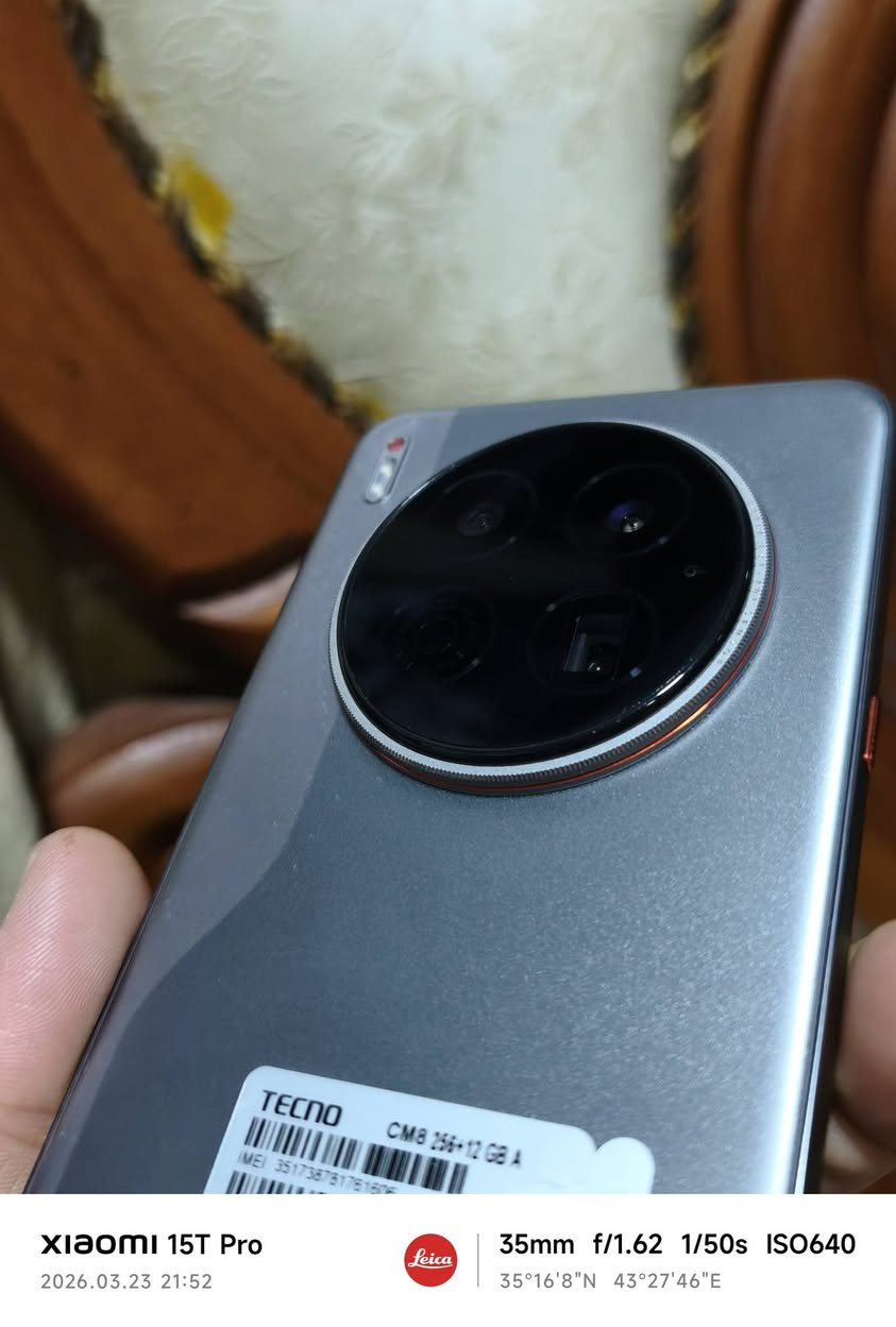 السلام عليكم
تكنو كامون 40 بريمير 5g  غني عن التعريف 

مواصفات الجهاز

شاشة بدقة 144 هيرتز 1.5k

معالج ميديا تيك 8350 بدقة 4 نانومتر

كاميرات ثلاثية بدقة 50 ميكا بكسل مع عدسة تقريب جيروسكوب

حساس من سوني 

ذاكرة 256 رام 12+6

يشغل ببجي 120 فريم

يحتوي على زر الذكاء الاصطناعي

مقاوم للماء والغبار بمعيار ip 69 و68

بطارية 5200 شاحن 70 واط 

كامل ملحقات  ويا 4 كفرات ماركه اصلي  / ***********
