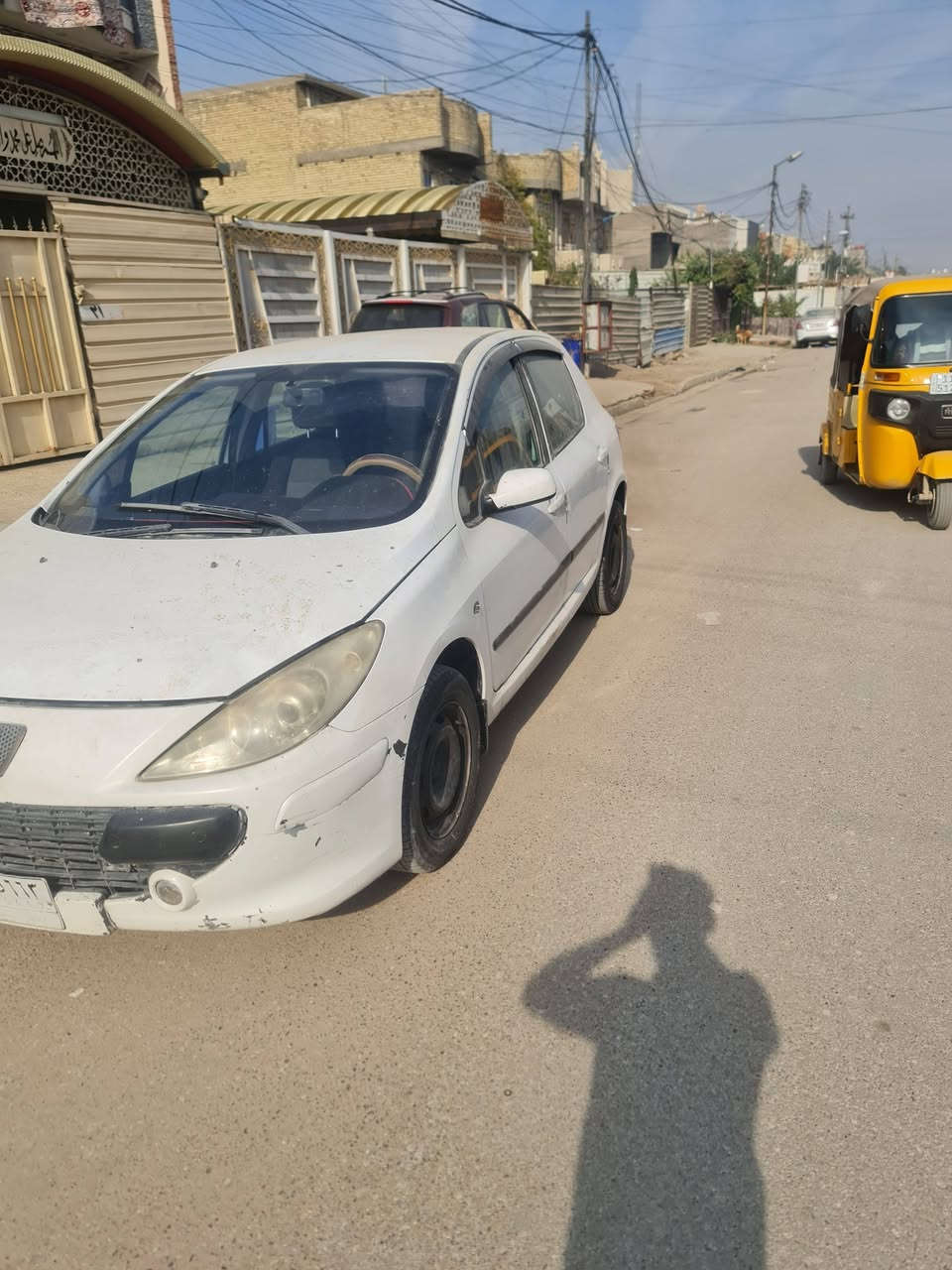 بيجو فرنسي 307موديل 2006كيرمكينه ياباني كورله اوتوماتيك كفاله بيها دخانه سوده بسبب الأيسي مكينه كير تبريدثلج  كفاله تخم تاير جديد باتري جديد سنترلوك  بس الأيسي يخربط بغداد وكاله مروريه بأسمنا تحويل مباشر شرط ماعليها فلس ادور مراوس حتا لو اغلئ والفرق اقصاط  بيع ب 35ورقه واتساب *********** بغداد العبيدي
