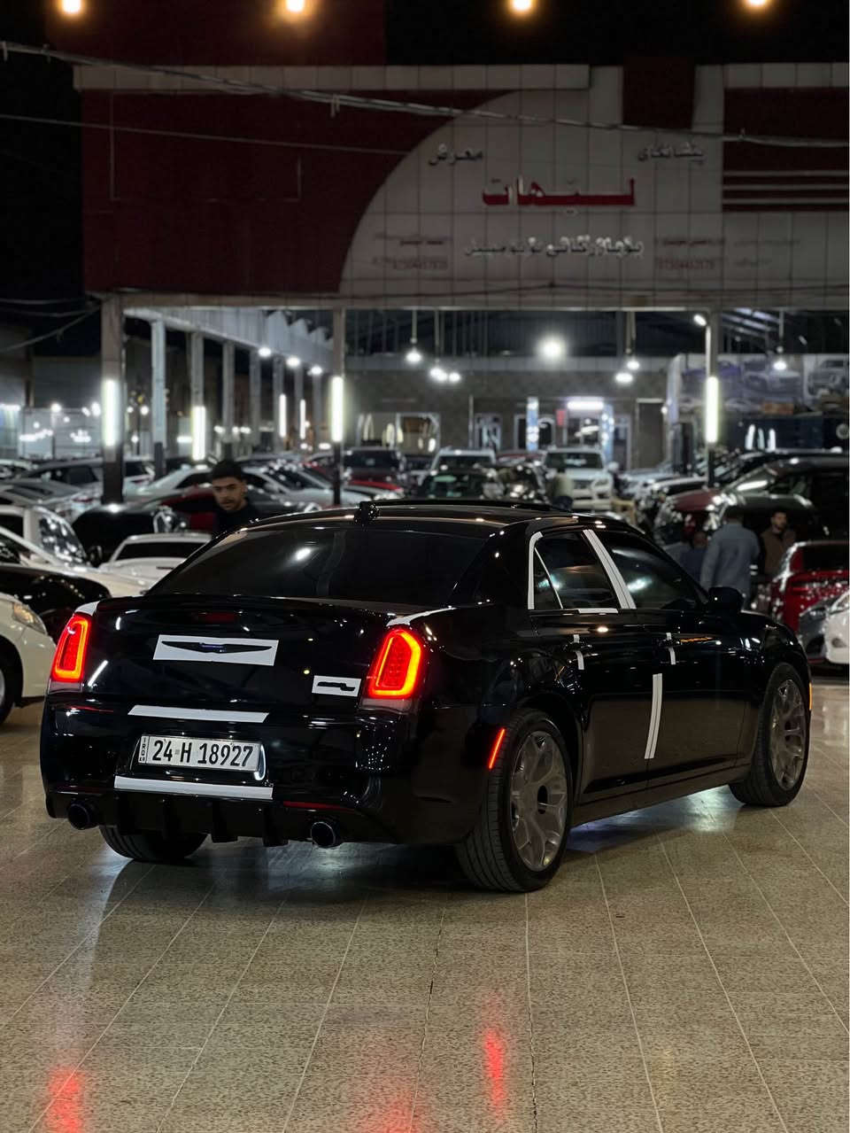 اللهم مصلى على محمد وآل محمد 
Chrysler 300S 2018 black edition 
فول فول فقط مابي رادار امامي

بانوراما دبل فتحة
كشن جلد
كشن تدفئة
كشن تبريد
كشن كهرباي 
حساس امامي خلفي
شاشة كبير
تحكمات ستيرن
مرايا قلاب ينزل
رادار خلفي 
رادار مرايا 
بجم عريض دبل لحية
لايتات ليد 

اخوان سيارة كلين تايتل داخلل عراق اهنا جاملغ مسويتها صبغ بس على مود شخط صورة موجود يمنا حتى جاملغ مامفتوح .
سنوي هزة فحص كلها جديد حتى ٢٠٣١ بسمي تحويل وكالة نفس يوم
عنوان اربيل
***********   وتساب أربيل, العراق
